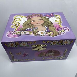 ENCHANTMINTS JEWELRY MUSIC BOX FAIRY TALE PRINCESS &‎ PONY PLAYS SLEEPING BEAUTY